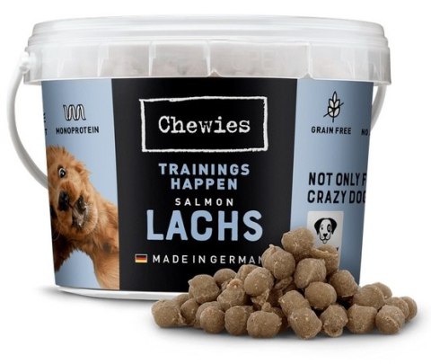 Chewies Trainings-Happen Łosoś wiaderko 300g