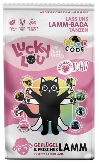 Lucky Lou Food Code Lifestage Light Drób & Jagnięcina 1,7kg
