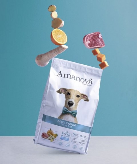 Amanova Dog Adult Exigent Iberian Pork - wieprzowina 10kg