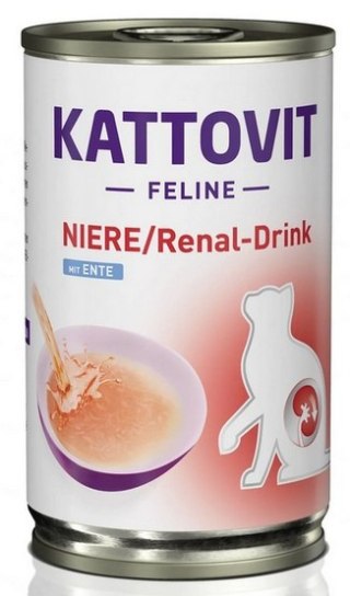 Kattovit Feline Drink Niere/Renal kaczka napój 135ml