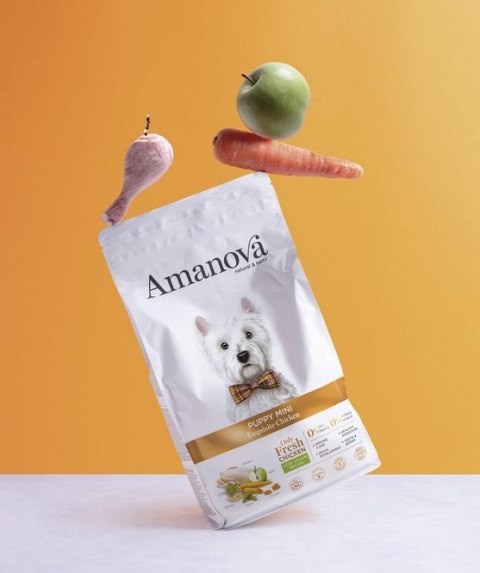 Amanova Dog Puppy Mini Exquisite Chicken - kurczak 2kg