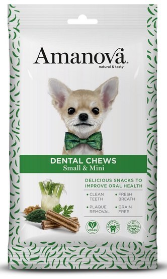 Amanova Dog Dental Chews Small & Mini 110g
