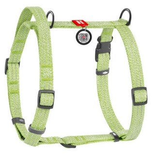 Collar WauDog Re-Cotton Szelki z rączką z regenerowanej bawełny anatomiczne w kształcie litery H, odblaskowe z QR-paszportem, pl