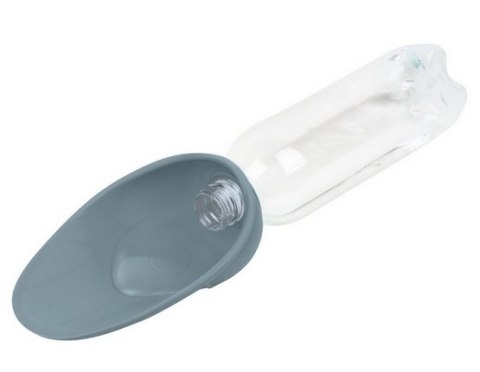 Collar WauDog Silicone Dysza do picia - końcówka 165x90mm szara