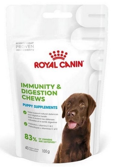 Royal Canin Immunity & Digestion Chews Puppy Supplements 100g