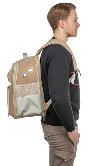 Trixie Plecak Willow do transportu psa 38x25x45cm beżowo-brązowy [TX-28831]