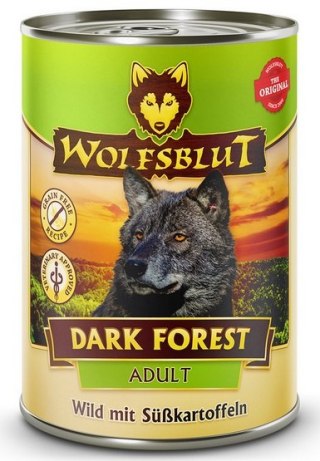 Wolfsblut Dog Dark Forest - dziczyzna i bataty puszka 395g