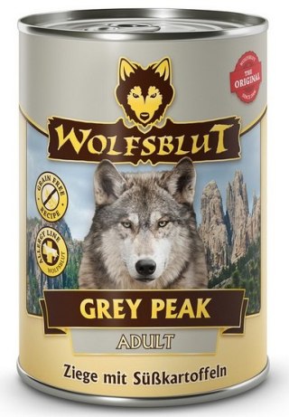 Wolfsblut Dog Grey Peak - koza i bataty puszka 395g