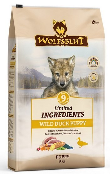 Wolfsblut Dog Limited Ingredients Wild Duck Puppy - kaczka i bataty 9kg
