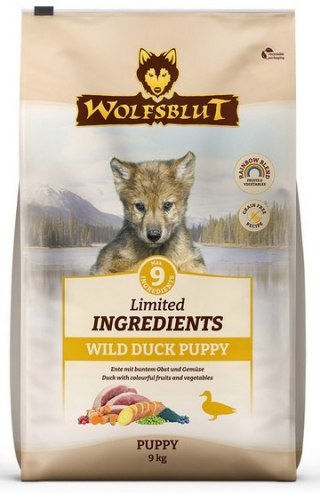 Wolfsblut Dog Limited Ingredients Wild Duck Puppy - kaczka i bataty 9kg