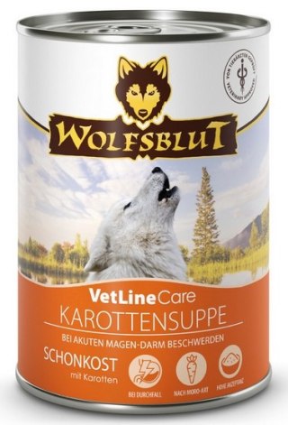 Wolfsblut Dog VetLine Care Carrot Soup - zupa marchewkowa puszka 395g
