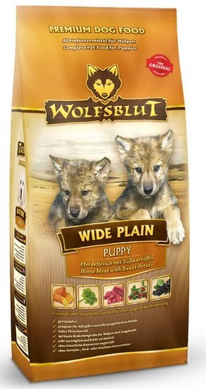 Wolfsblut Dog Wide Plain Puppy - konina i bataty 2kg