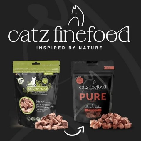 Catz Finefood Pure (Purrrrly N.105) Serca wołowe 35g