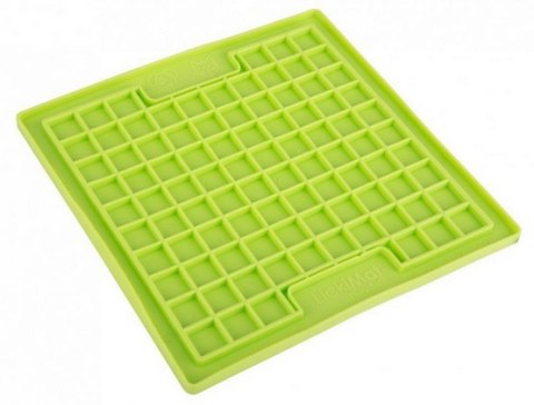 LickiMat Playdate Kwadrat miękki zielony