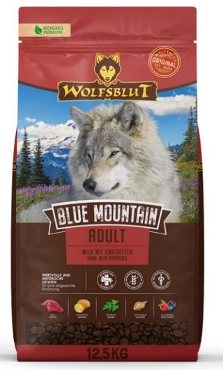 Wolfsblut Dog Blue Mountain - dziczyzna i owoce leśne 12,5kg