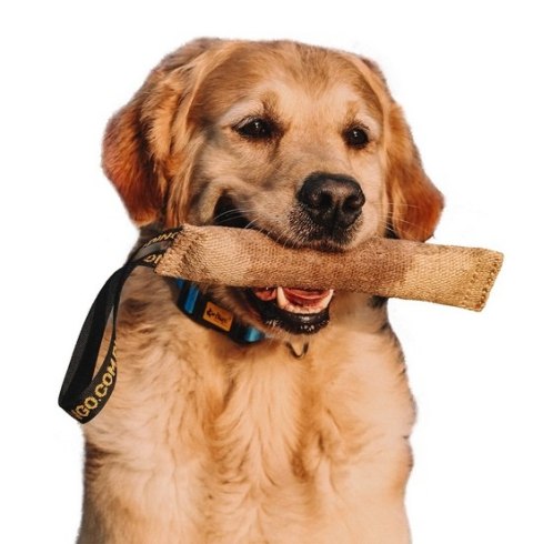 Dingo Zabawka dla psa - Szarpak z juty z uchwytem 28/6cm