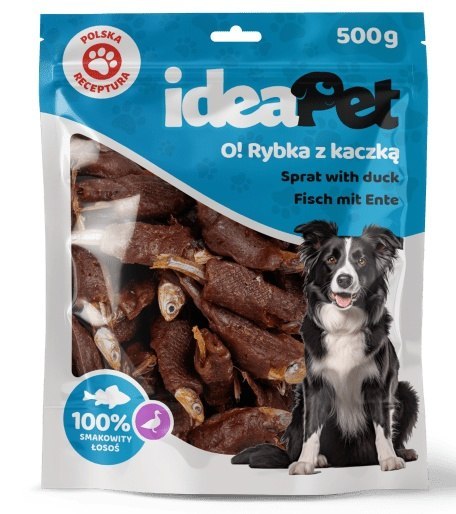 IdeaPet Rybka z kaczką 500g